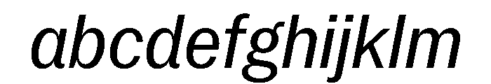 PPNeueYorkItalic NarrowRegularItalic Instance FONT