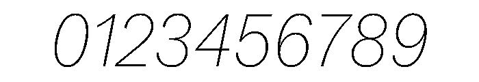 PPNeueYorkItalic NarrowThinItalic Instance Font OTHER CHARS
