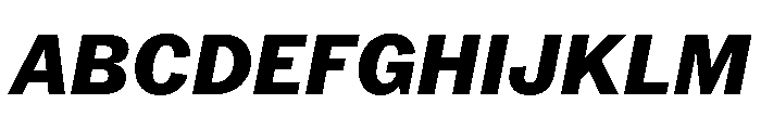 PPNeueYorkItalic NormalExtraboldItalic Instance Font UPPERCASE