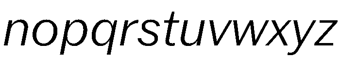 PPNeueYorkItalic NormalLightItalic Instance Font LOWERCASE