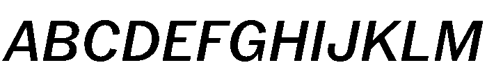 PPNeueYorkItalic NormalMediumItalic Instance Font UPPERCASE