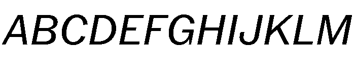 PPNeueYorkItalic Wdth100wght400 Instance Font UPPERCASE