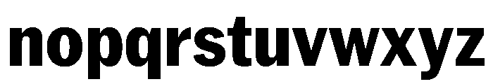 PPNeueYorkNarrow NarrowExtrabold Instance Font LOWERCASE