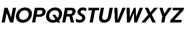 PPNikkeiJournal MediumOblique Instance Font UPPERCASE