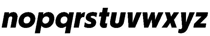 PPNikkeiJournal SemiboldOblique Instance Font LOWERCASE