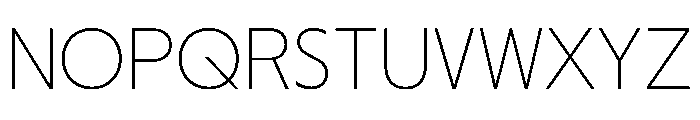 PPNikkeiJournal Thin Instance Font UPPERCASE