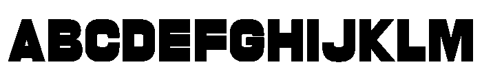 PPNikkeiLine Heavy Instance Font UPPERCASE