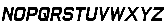 PPNikkeiLine MediumOblique Instance Font UPPERCASE