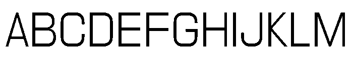 PPNikkeiLine Ultralight Instance Font UPPERCASE