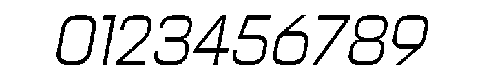 PPNikkeiLine UltralightOblique Instance Font OTHER CHARS