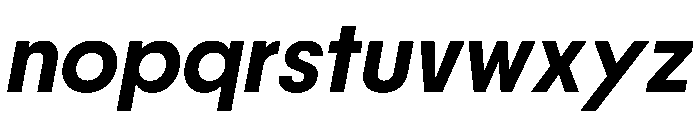 PPNikkeiMaru MediumOblique Instance Font LOWERCASE