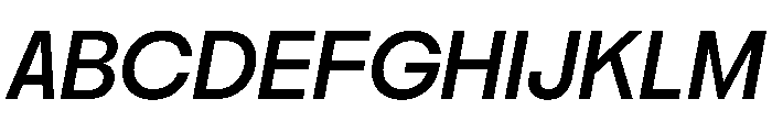 PPNikkeiMaru RegularItalic Instance Font UPPERCASE