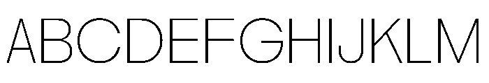 PPNikkeiMaru Thin Instance 1b2a0231 Font UPPERCASE