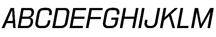 PPNikkeiPacific LightOblique Instance Font UPPERCASE