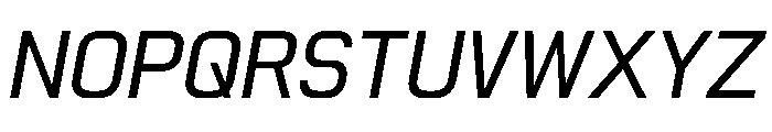 PPNikkeiPacific LightOblique Instance Font UPPERCASE