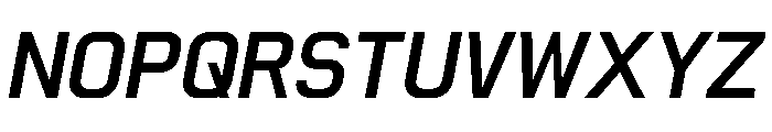 PPNikkeiPacific RegularOblique Instance Font UPPERCASE