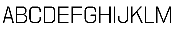PPNikkeiPacific Ultralight Instance Font UPPERCASE