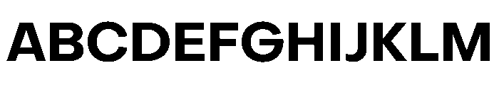 PPObjectSans Bold Instance Font UPPERCASE