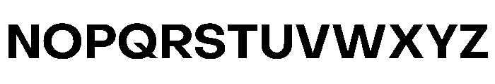PPObjectSans Bold Instance Font UPPERCASE