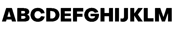 PPObjectSans Heavy Instance Font UPPERCASE