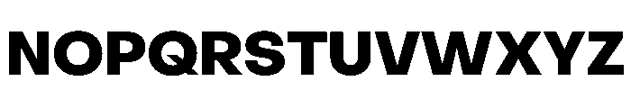 PPObjectSans Heavy Instance Font UPPERCASE