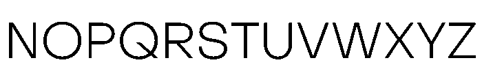 PPObjectSans Light Instance Font UPPERCASE