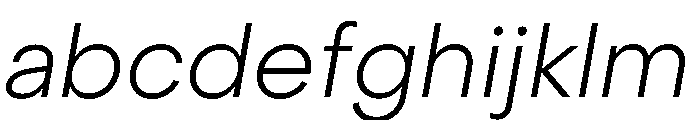 PPObjectSans LightSlanted Instance FONT