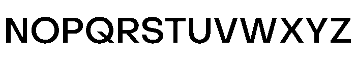 PPObjectSans Medium Instance Font UPPERCASE