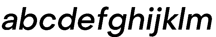 PPObjectSans MediumSlanted Instance FONT