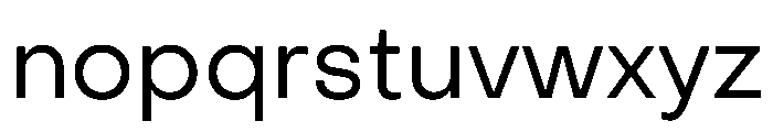 PPObjectSans Regular Instance Font LOWERCASE