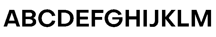 PPObjectSans Semibold Font UPPERCASE