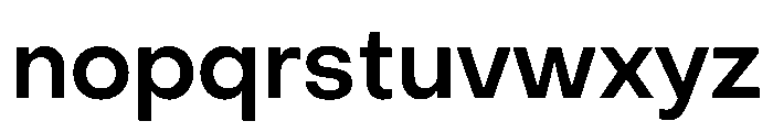 PPObjectSans Semibold Font LOWERCASE