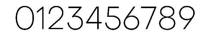 PPObjectSans Thin Instance Font OTHER CHARS