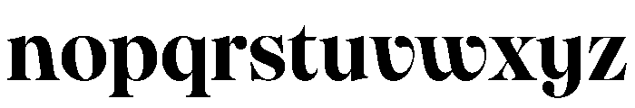 PPPangaia Bold Instance Font LOWERCASE