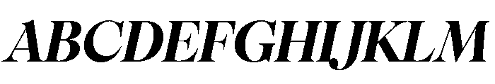 PPPangaia BoldItalic Instance Font UPPERCASE