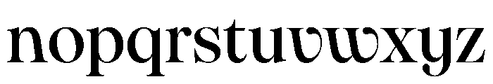 PPPangaia Medium Instance Font LOWERCASE