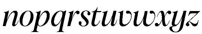 PPPangaia RegularItalic Instance Font LOWERCASE
