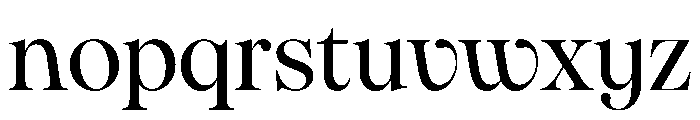 PPPangaia Regular Font LOWERCASE