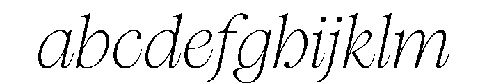 PPPangaia ThinItalic Instance FONT