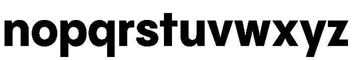 PPPangramSansCompact Extrabold Instance Font LOWERCASE