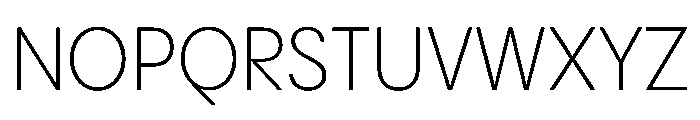 PPPangramSansCompact Light Instance Font UPPERCASE