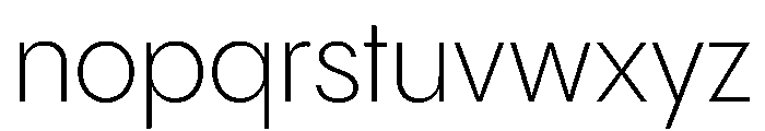 PPPangramSansCompact Light Instance Font LOWERCASE