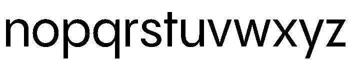 PPPangramSansCompact Medium Instance Font LOWERCASE