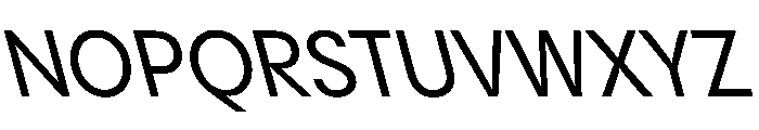PPPangramSansCompact MediumReclined Instance Font UPPERCASE