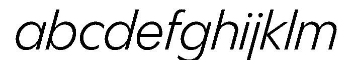 PPPangramSansCompact RegularItalic Instance FONT