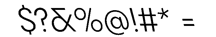PPPangramSansCompact RegularReclined Instance Font OTHER CHARS