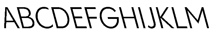 PPPangramSansCompact RegularReclined Instance Font UPPERCASE