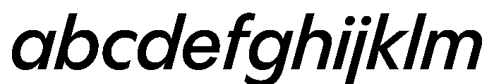 PPPangramSansCompact SemiboldItalic Instance FONT