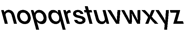 PPPangramSansCompact SemiboldReclined Instance Font LOWERCASE
