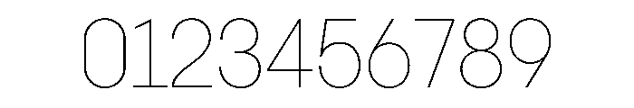 PPPangramSansCompact Thin Instance Font OTHER CHARS